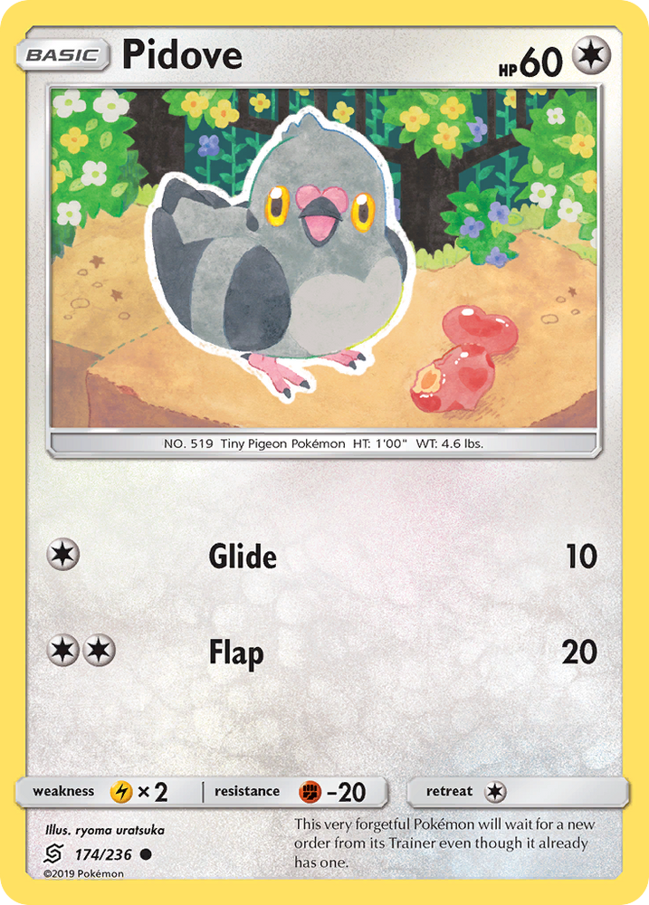 Pidove (174/236) [Sun & Moon: Unified Minds] Pokémon