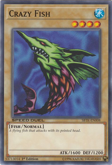 Crazy Fish [SBTK-EN008] Common Yu-Gi-Oh!