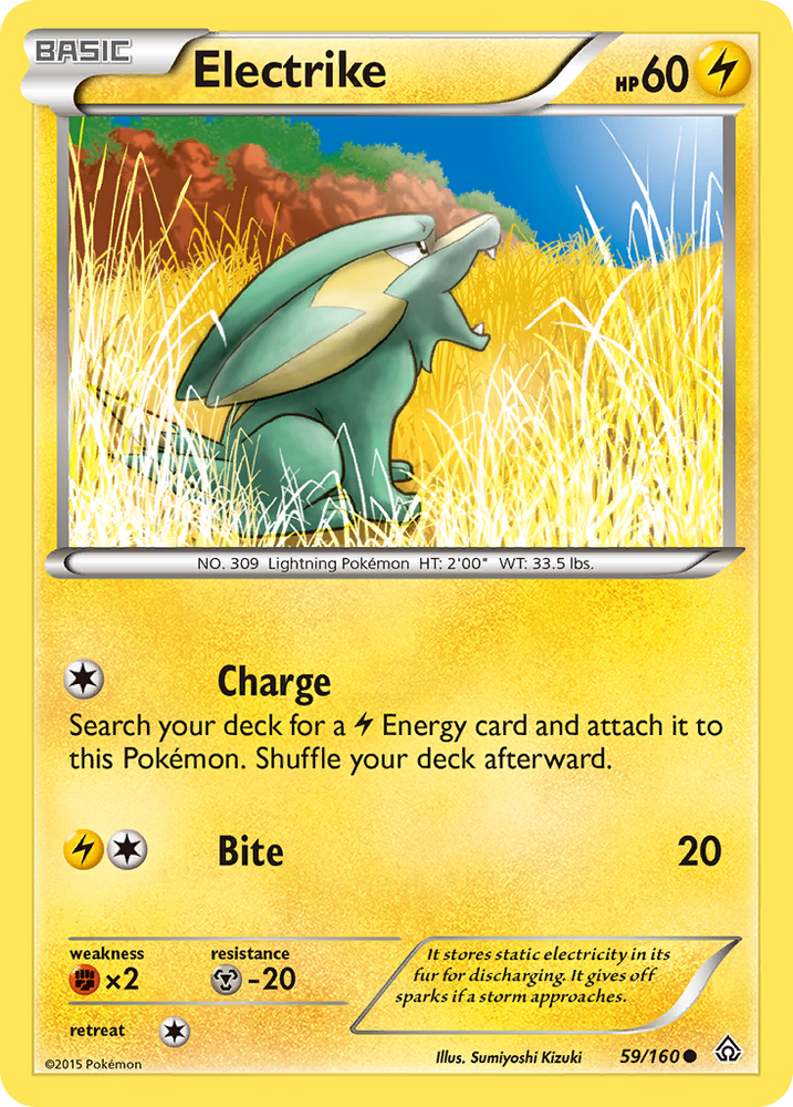 Electrike (59/160) [XY: Primal Clash] Pokémon