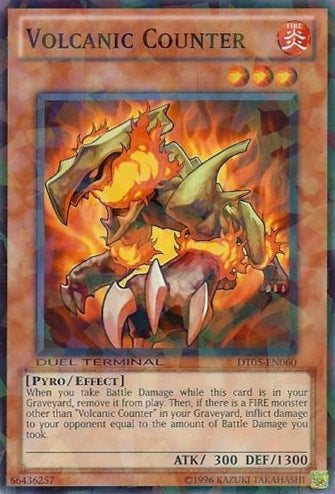 Volcanic Counter [DT05-EN060] Common Yu-Gi-Oh!