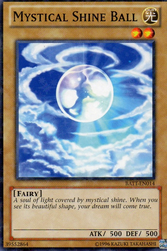 Mystical Shine Ball [BATT-EN014] Starfoil Rare Yu-Gi-Oh!