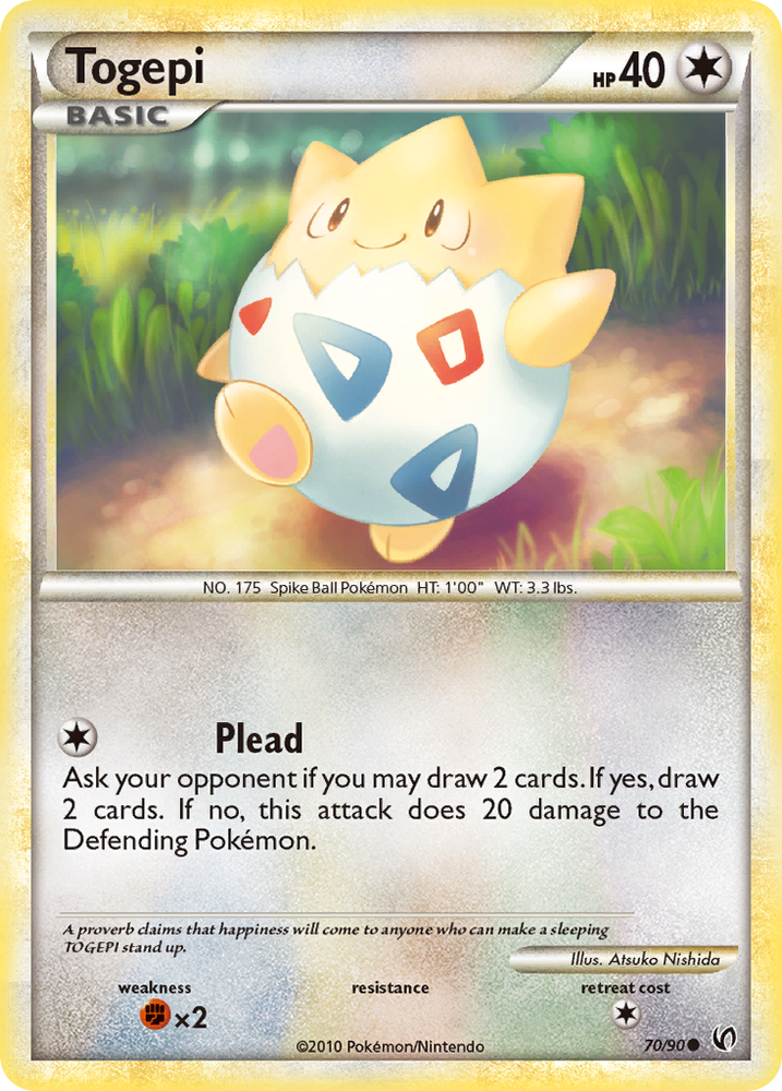 Togepi (70/90) [HeartGold & SoulSilver: Undaunted] Pokémon
