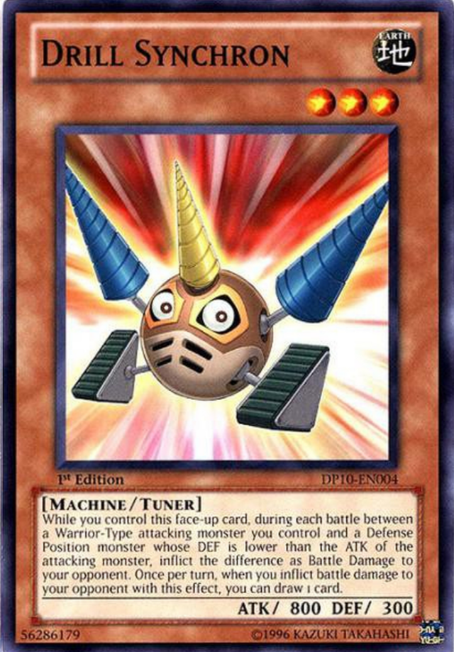 Drill Synchron [DP10-EN004] Common Yu-Gi-Oh!