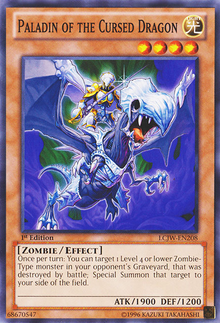 Paladin of the Cursed Dragon [LCJW-EN208] Common Yu-Gi-Oh!