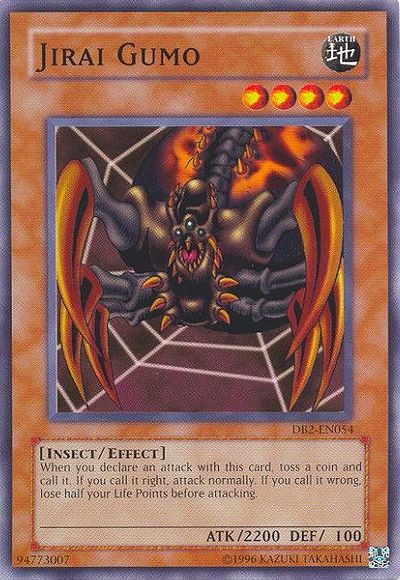 Jirai Gumo [DB2-EN054] Common Yu-Gi-Oh!