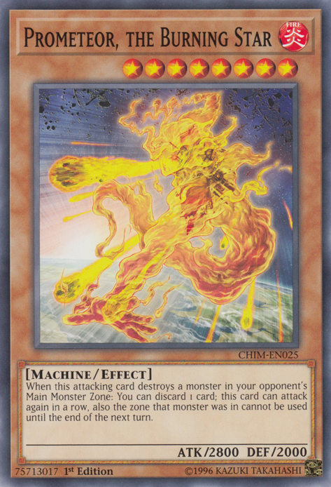 Prometeor, the Burning Star [CHIM-EN025] Common Yu-Gi-Oh!