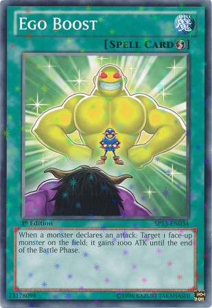 Ego Boost [SP13-EN034] Starfoil Rare Yu-Gi-Oh!