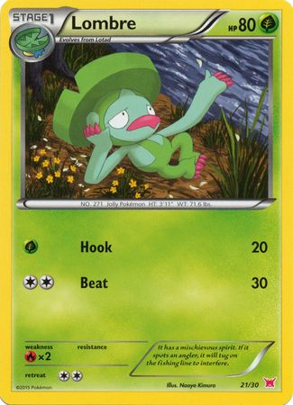 Lombre (21/30) [XY: Trainer Kit 2 - Latias] Pokémon