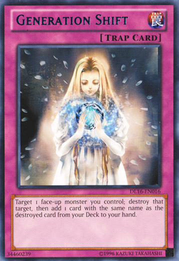 Generation Shift (Blue) [DL16-EN016] Rare Yu-Gi-Oh!