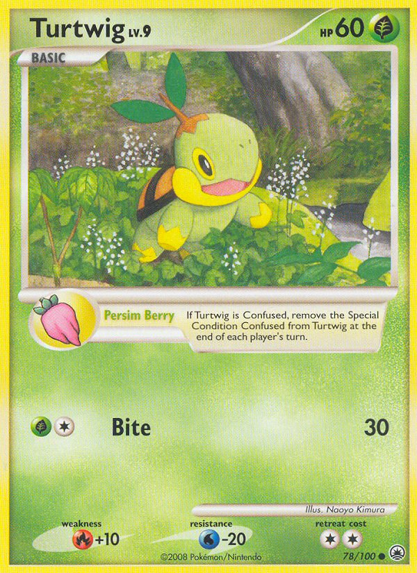 Turtwig (78/100) [Diamond & Pearl: Majestic Dawn] Pokémon