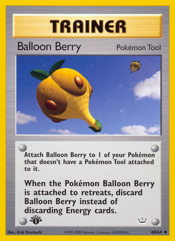 Balloon Berry (60/64) [Neo Revelation 1st Edition] Pokémon