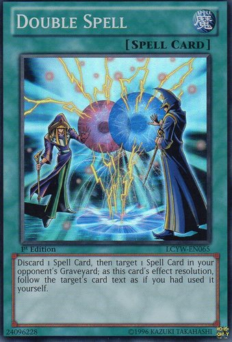 Double Spell [LCYW-EN065] Super Rare Yu-Gi-Oh!