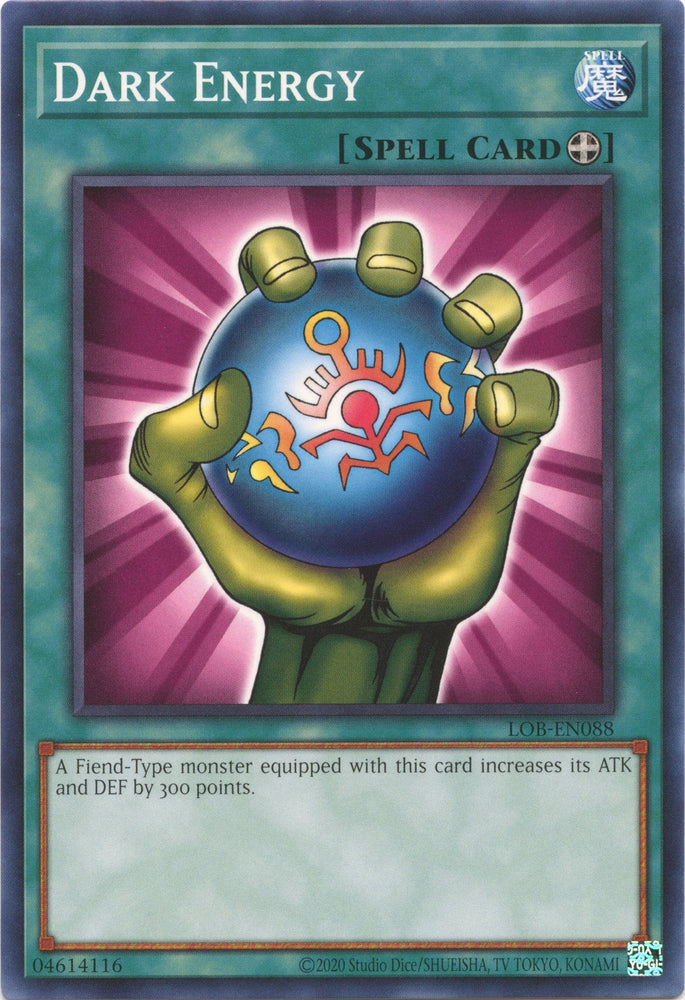 Dark Energy (25th Anniversary) [LOB-EN088] Common Yu-Gi-Oh!