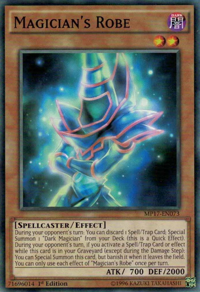 Magician's Robe [MP17-EN073] Common Yu-Gi-Oh!