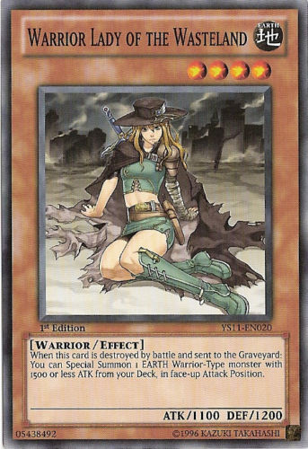 Warrior Lady of the Wasteland [YS11-EN020] Common Yu-Gi-Oh!