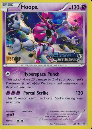 Hoopa (XY147) (Staff) [XY: Black Star Promos] Pokémon