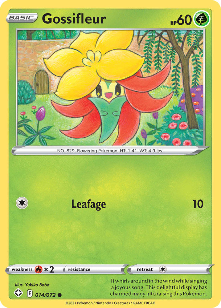 Gossifleur (014/072) [Sword & Shield: Shining Fates] Pokémon