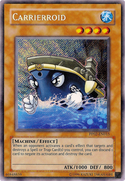 Carrierroid [PP02-EN015] Secret Rare Yu-Gi-Oh!