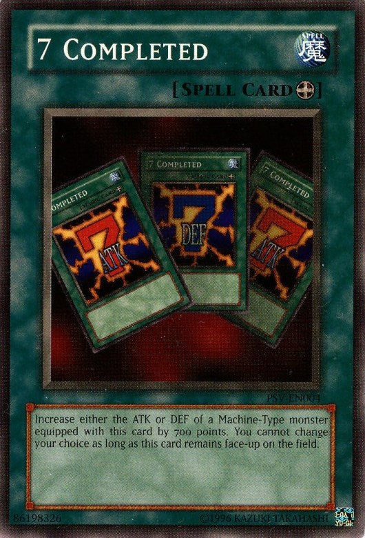 7 Completed [PSV-EN004] Common Yu-Gi-Oh!
