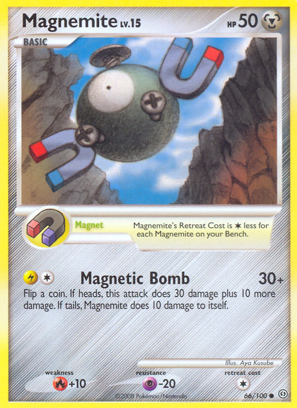 Magnemite (66/100) [Diamond & Pearl: Stormfront] Pokémon