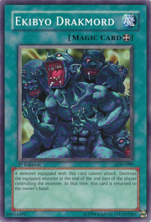 Ekibyo Drakmord [LON-099] Common Yu-Gi-Oh!