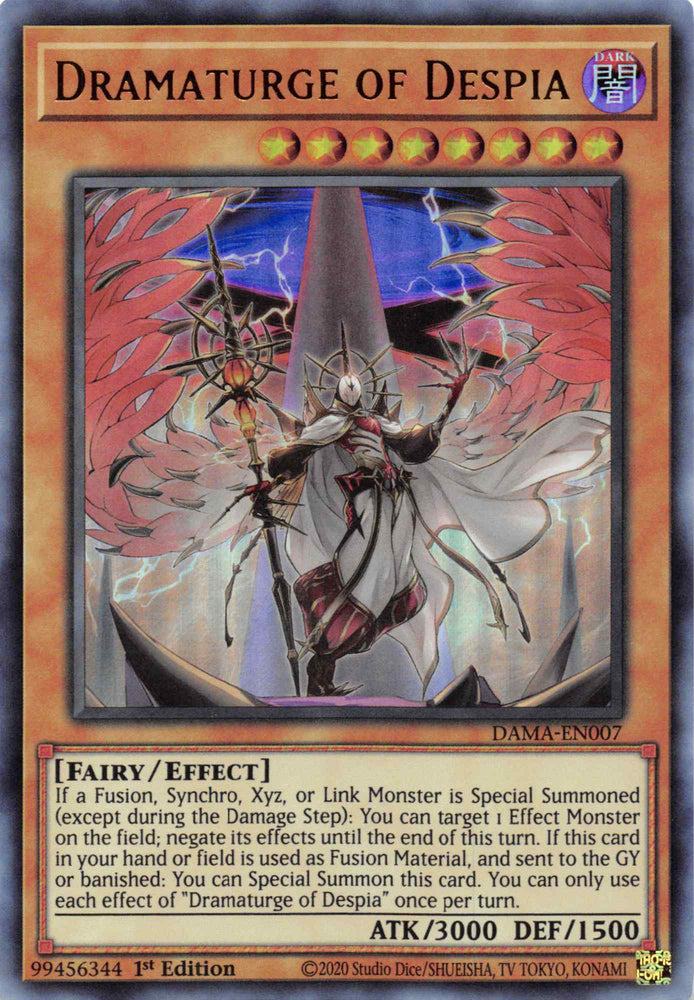 Dramaturge of Despia [DAMA-EN007] Ultra Rare Yu-Gi-Oh!