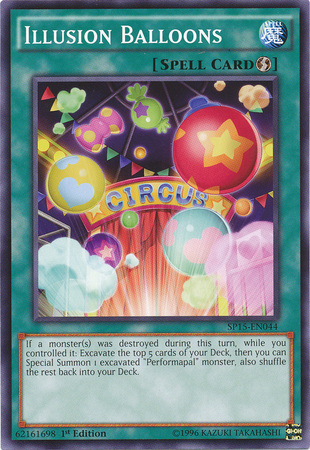 Illusion Balloons [SP15-EN044] Common Yu-Gi-Oh!