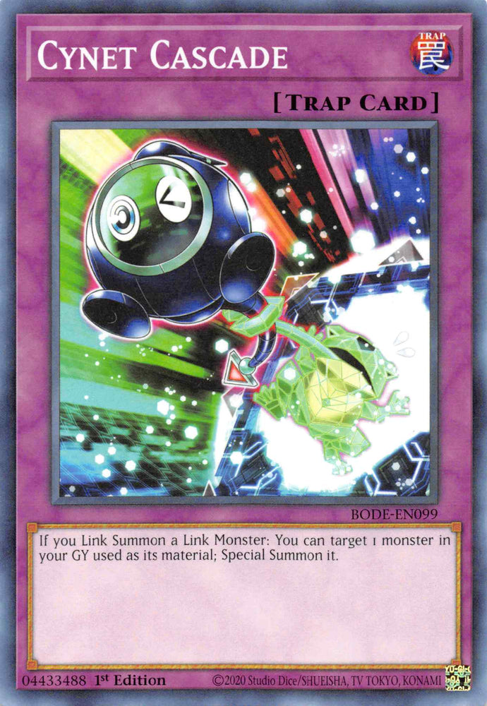 Cynet Cascade [BODE-EN099] Common Yu-Gi-Oh!