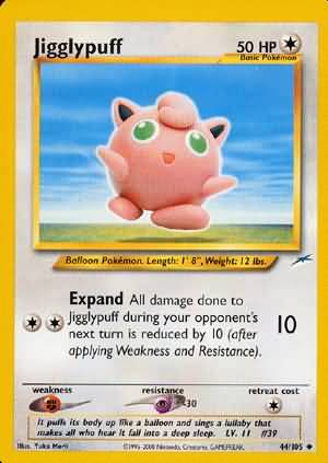 Jigglypuff (44/105) [Neo Destiny Unlimited] Pokémon