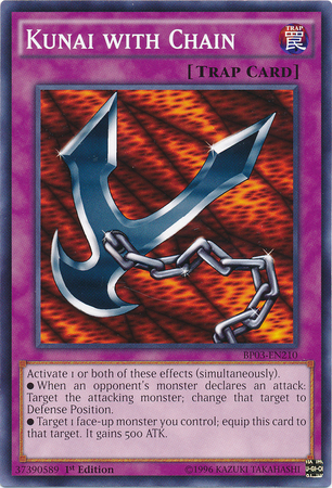 Kunai with Chain [BP03-EN210] Common Yu-Gi-Oh!
