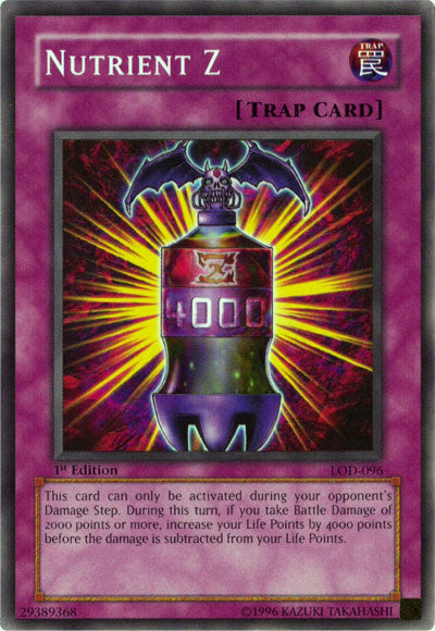 Nutrient Z [LOD-096] Common Yu-Gi-Oh!