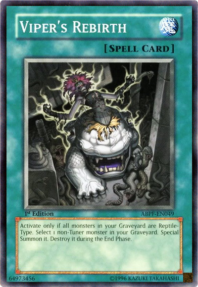 Viper's Rebirth [ABPF-EN049] Common Yu-Gi-Oh!