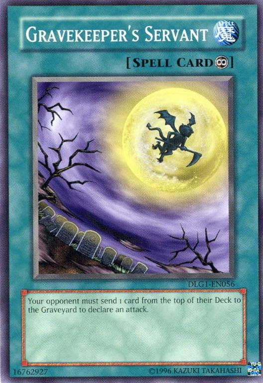 Gravekeeper's Servant [DLG1-EN056] Common Yu-Gi-Oh!