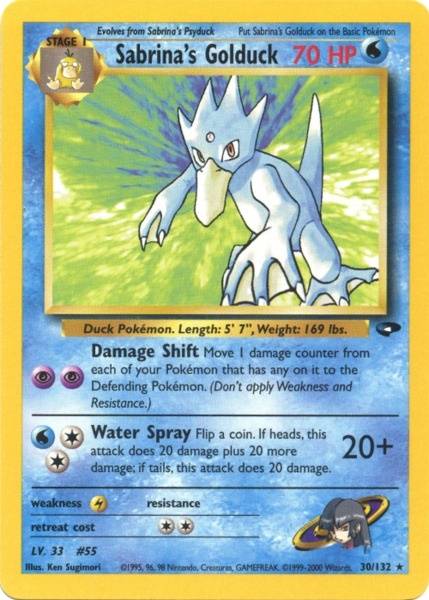 Sabrina's Golduck (30/132) [Gym Challenge Unlimited] Pokémon