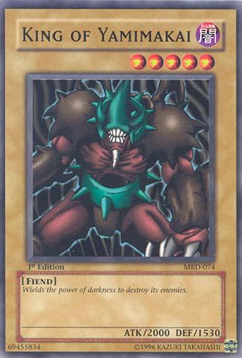 King of Yamimakai [MRD-074] Common Yu-Gi-Oh!