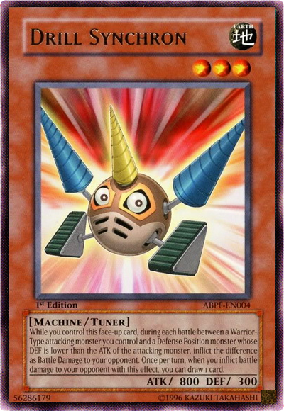 Drill Synchron [ABPF-EN004] Rare Yu-Gi-Oh!