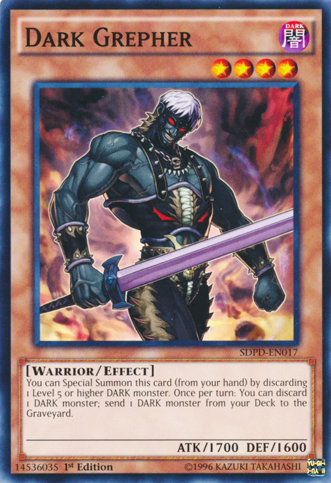 Dark Grepher [SDPD-EN017] Common Yu-Gi-Oh!