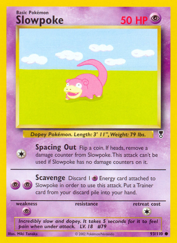 Slowpoke (93/110) [Legendary Collection] Pokémon