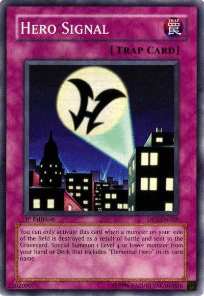Hero Signal [DP1-EN028] Common Yu-Gi-Oh!