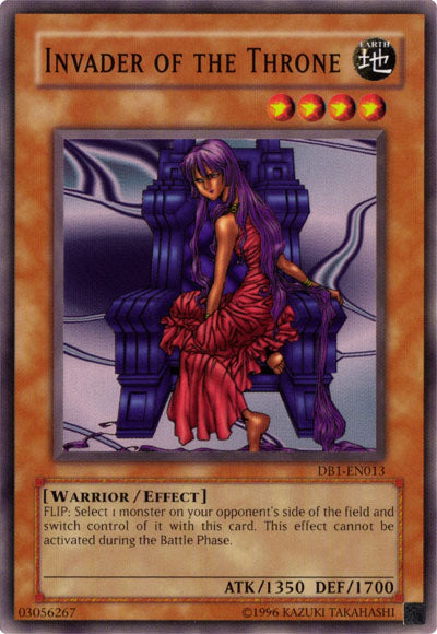 Invader of the Throne [DB1-EN013] Common Yu-Gi-Oh!