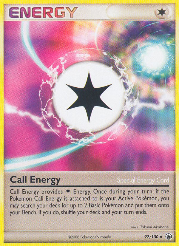 Call Energy (92/100) [Diamond & Pearl: Majestic Dawn] Pokémon