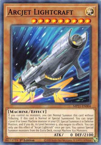 Arcjet Lightcraft [MP21-EN004] Common Yu-Gi-Oh!