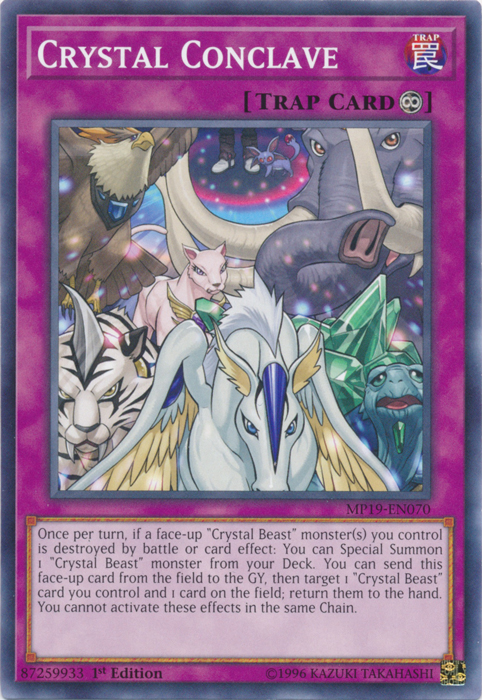 Crystal Conclave [MP19-EN070] Common Yu-Gi-Oh!