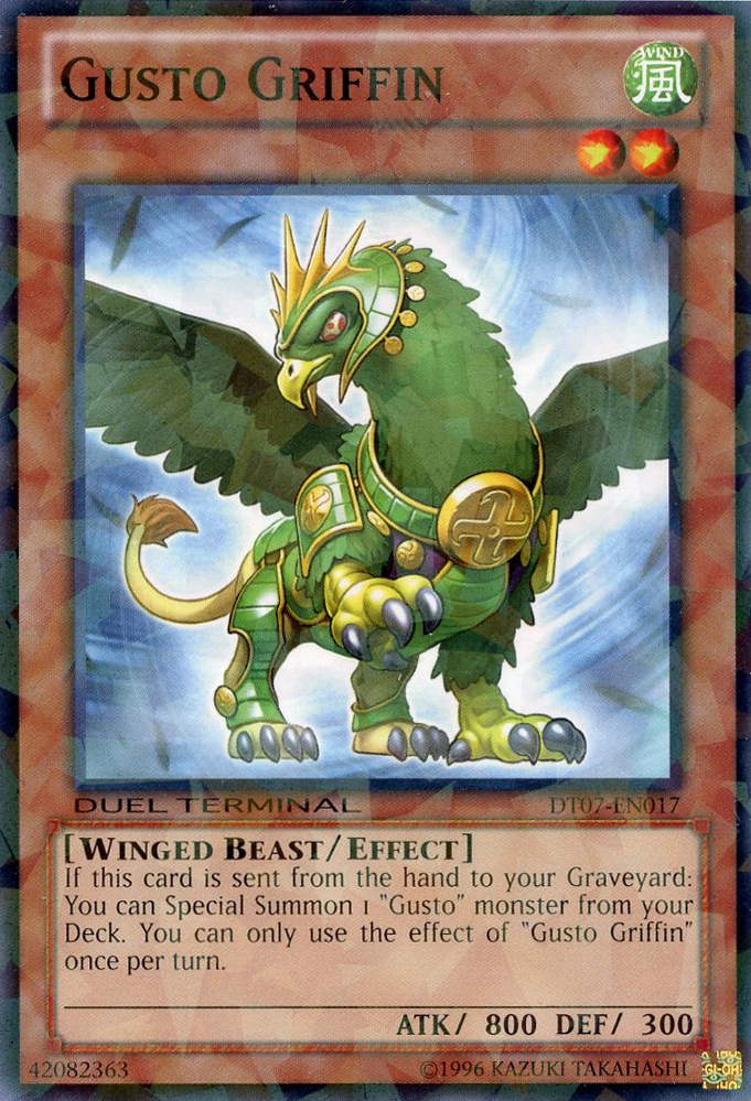Gusto Griffin [DT07-EN017] Common Yu-Gi-Oh!