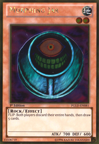 Morphing Jar [PGLD-EN081] Gold Rare Yu-Gi-Oh!