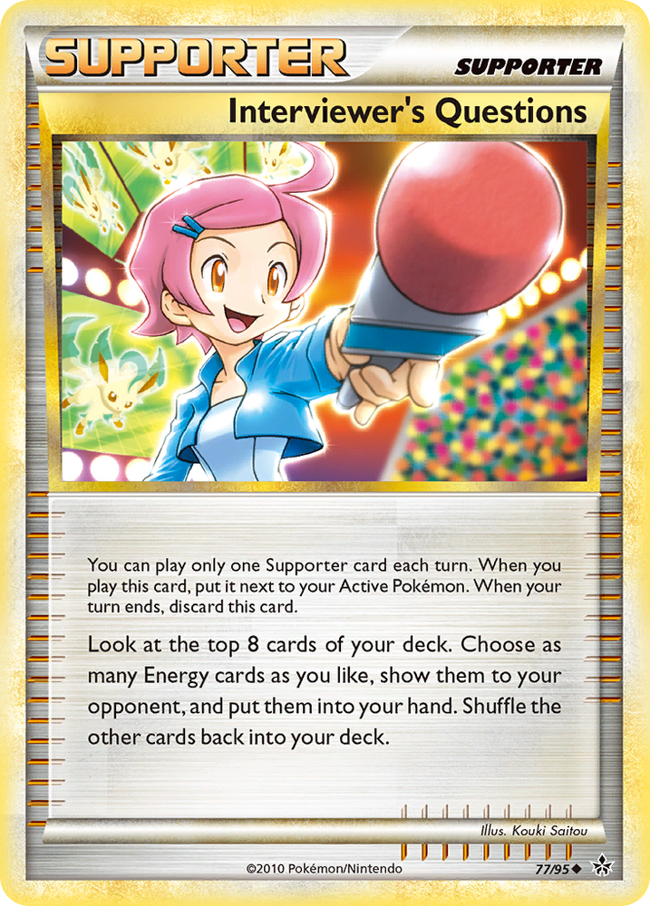 Interviewer's Questions (77/95) [HeartGold & SoulSilver: Unleashed] Pokémon