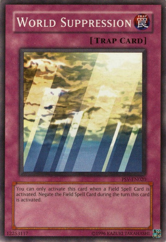 World Suppression [PSV-EN020] Common Yu-Gi-Oh!