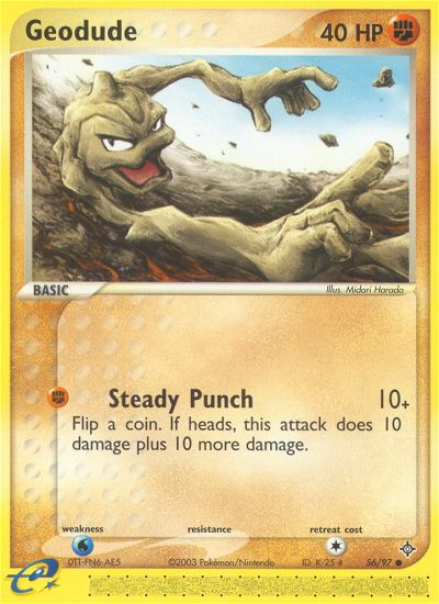 Geodude (56/97) [EX: Dragon] Pokémon