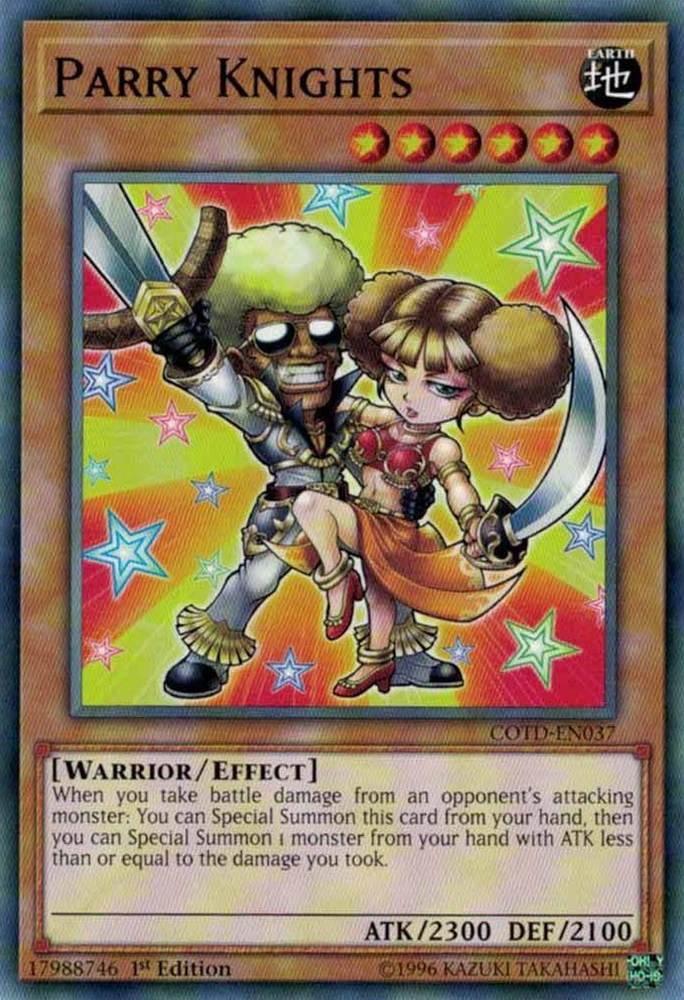 Parry Knights [COTD-EN037] Short Print Yu-Gi-Oh!