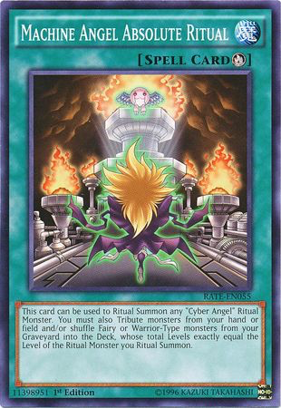 Machine Angel Absolute Ritual [RATE-EN055] Common Yu-Gi-Oh!